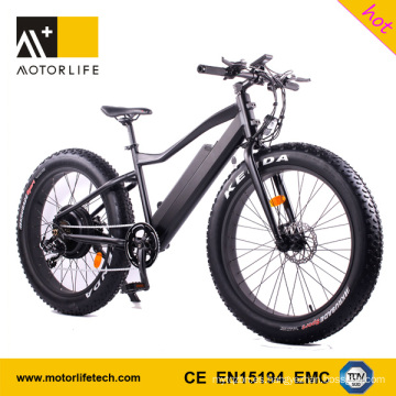 MOTORLIFE / OEM 2017 la última bicicleta eléctrica más barata, 26 &quot;grasa neumático 250w bicicleta eléctrica, bicicleta de montaña eléctrica